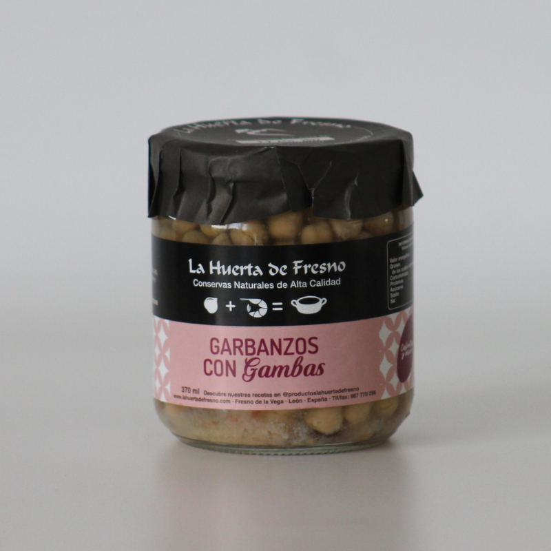 Garbanzos con Gambas