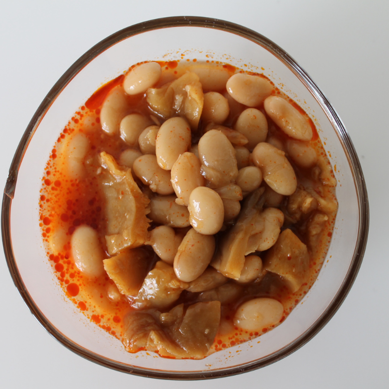 Alubias Estofadas con Setas